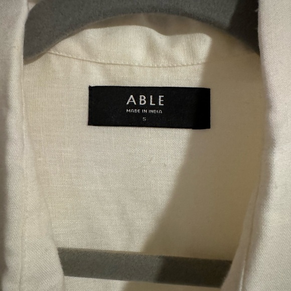 Able Harris Linen Oversized Button Down - Picture 3 of 6